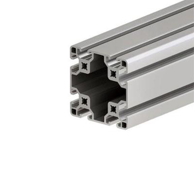 China 80 Series Wall Thickness 2.2Mm T Slot Aluminum Framing For Safety Guards for sale