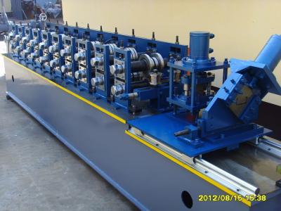 China Automatic Tee Shape Stud Light Keel Cold Roll Forming Machine With Cut To Stop Device for sale