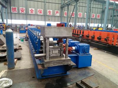 China 4mm Thickness U Section Guardrail Roll Forming Machine / Profile Roll Forming Machine for sale