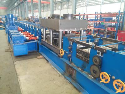 China U Section Post Roll Forming Machinery Match With Guardrail With Punching Devices for sale
