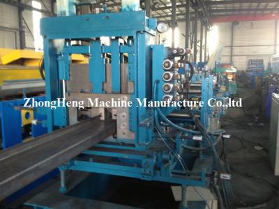 China 3 Roller Z Purlin Roll Forming Machine For Large Warehouse 2 - 3mm Thickness for sale