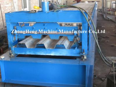 China Building Metal Floor Deck Roll Forming Machine Manual Decking Forming Machinery for sale