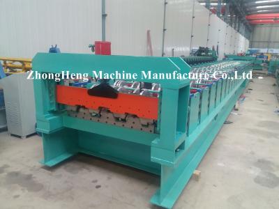 China Hydraulic Cutting Floor Deck Roll Forming Machine For 1.2 Mm Thickness Steel for sale