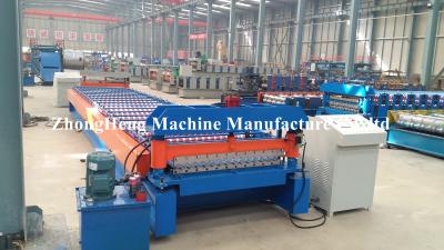 China Easy Operated Roll Former Machine 4267 mm Roofing Sheets Manufacturing Machine for sale