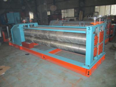 China rollo acanalado barril de 0,12 - de 0.45m m que forma la máquina para la forma del rodillo de la teja de tejado en venta