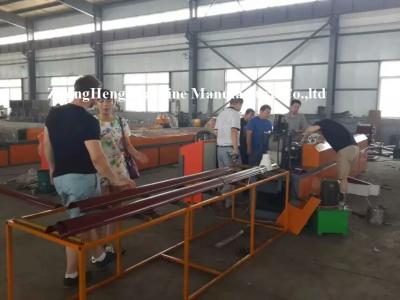 China Garage Roller Shutter Door Roll Forming Machine 5.5kw Cold Form Fireproofing for sale