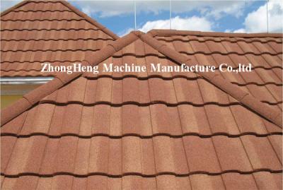China Aluminum Coils Stone Coated Roof Tile Machine For Classic Tiles 315 Ton capacity for sale