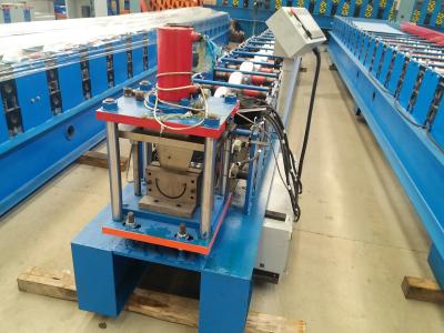 China 0.42mm Thickness Gutter Cold Roll Forming Machine With 5.5kw Power Full Automatic for sale
