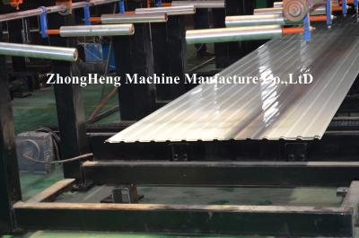 중국 물결 모양 루핑 장 수집을 위한 고속 압축 공기를 넣은 자동 쌓아올리는 기계 판매용