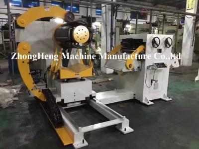 China Manual Hydraulic Decoiler / Uncoiling Machine Without Coil Car 5.1 * 1.7 * 1.7m for sale