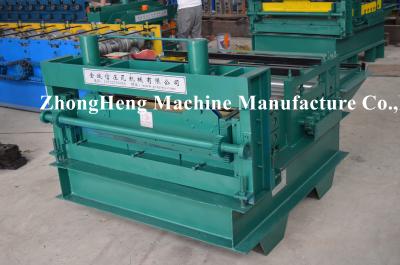 China 2mm Thickness Cold Roll Forming Machine , Leveling Machine For Falt Sheet With 7.5kw Motor for sale