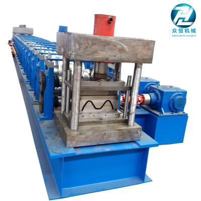China China Automatic Gearbox Drive Highway Guardrail Roll Forming Machine 2 / 3 Waves for sale