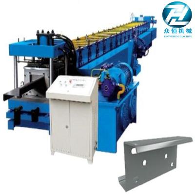 China Hydraulic cutting Galvanized Steel C U Z Channel Roll Forming Machine for 3mm for sale