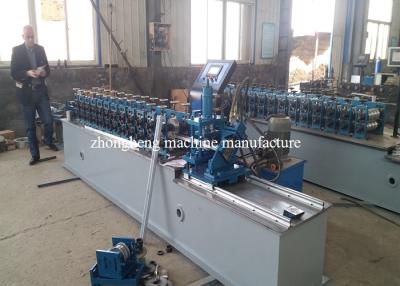 China Ceiling T Bar / Stud And Track Roll Forming Machine 0.5mm / 0.6mm Thickness for sale