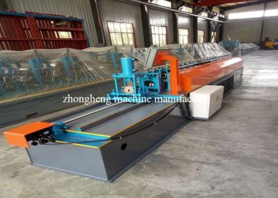 China Metal Window Section Stud And Track Roll Forming Machine For 2mm Thickness Square Pipe for sale