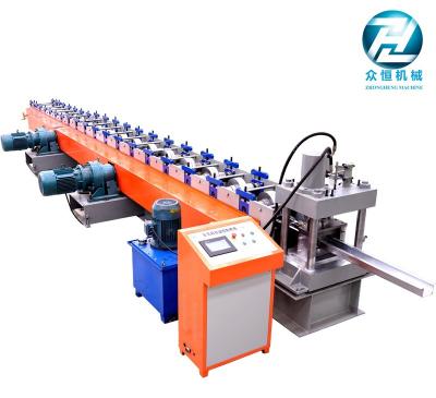 China Heavy Duty Metal C Profile Cold Roll Forming Machine With Double 15kw Motor Control for sale