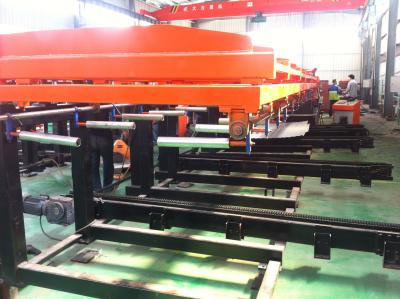 China Easy operate 0.75KW Auto Stacker Machine For Receiving Roof Panel for sale