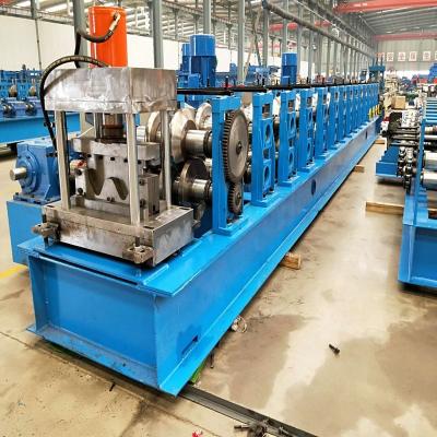 China CNC Sheet Metal Guardrail Roll Forming Machine With 20 Roll Stations Q235A for sale