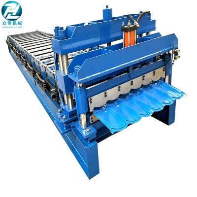 China Custom Color Iron Metal Steel Roll Forming Equipment 380V 50Hz 3 phases Voltage for sale