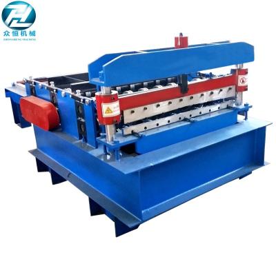 China Blue Automatic Cutting Machine With Leveling Rollers And Hydraulic Cutting Devices for sale