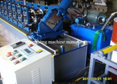 China Adjustable Steel Frame Roll Forming Machine 22 Stations With 45 Degree Cutter for sale