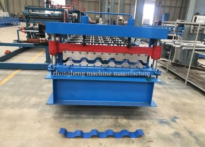 China Color Steel Glazed Tile Roofing Sheet Roll Forming Machine CNC Control for sale