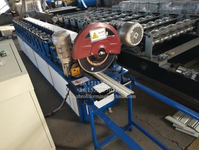 Chine Hydraulic Cutting Roll Forming Machine For Shutter Door Panels 6-10M/Min Efficiency 0.6-1Mm à vendre