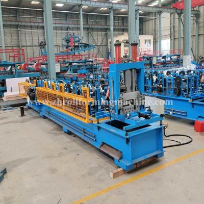 China Machinery Metal Hydraulic C Purlin Roll Forming Machine Steel Roof Truss Making for sale