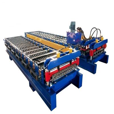 China Steel Profile Roofing Corrugated Sheet Roll Forming Machine corrugated sheet roll forming machine for sale