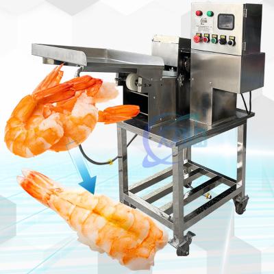 China 3P 50Hz Prawn Cutting Equipment , Multiscene Automatic Shrimp Belly Opener for sale