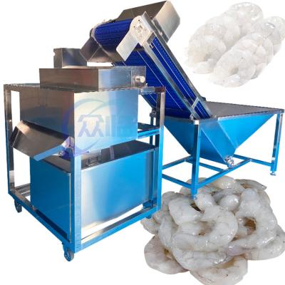 China Anti Corrosion Shrimp Cleaning Machine Practical 1300x1200x1500mm for sale