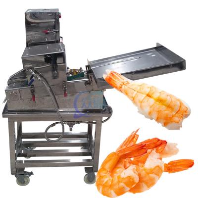 China 380V 50Hz Shrimp Cutter Machine , Multiscene Prawn Belly Open Machine for sale