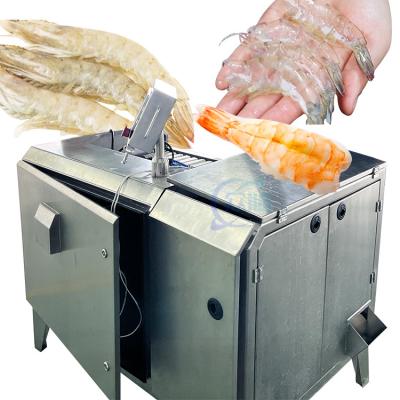 China ISO Industrial Shrimp Peeling Equipment , Multifunctional Prawn Peeler Machine for sale