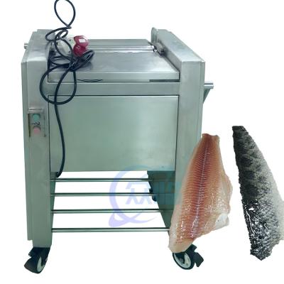 China Stainless Steel Fish Skin Peeler Machine , Practical Automatic Catfish Skinner for sale