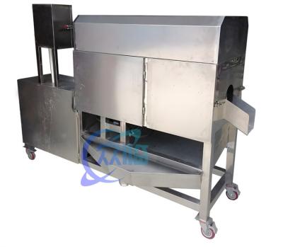 Chine 380V 50Hz Machine automatique de filetage de poisson, pratique machine de nettoyage de viscères de poisson à vendre