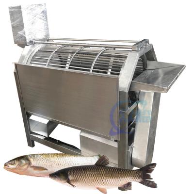 Chine Machine à éliminer la peau des poissons industriels, machine automatique à déshydratation polyvalente à vendre