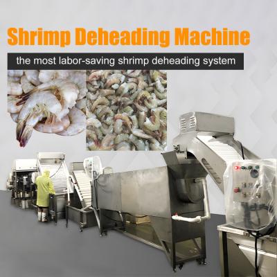 China Shrimp Head Removal Machine Shrimp Processing Line Head Removal à venda