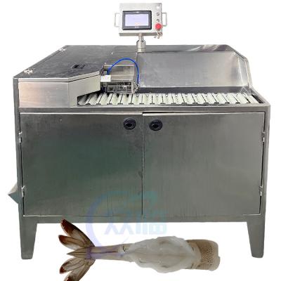 China Fully Automatic Shrimp Shelling And Gutting Machine Efficient Shrimp Shell Separator Te koop