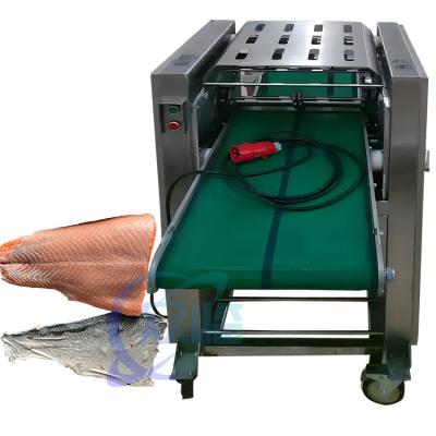 中国 Tilapia Squid Skin Peeling Machine Automatic Stainless Steel Small Fish Skin Removing Peeling Cutting Skinning Machine F 販売のため
