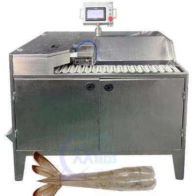 China Shrimp processing production line automatic shrimp skin machine all-in-one machine Te koop