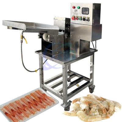 China Sushi cooked shrimp belly opener seafood processing fish and shrimp stainless steel processing machinery and equipment for sale