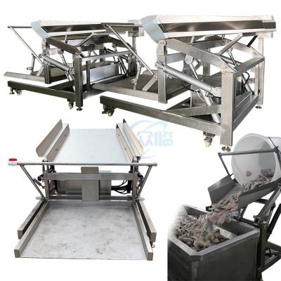 Chine Industrial conveyor chain plate hoist mobile feeding climbing conveyor Plastic Insulated Box commercial cooler box à vendre