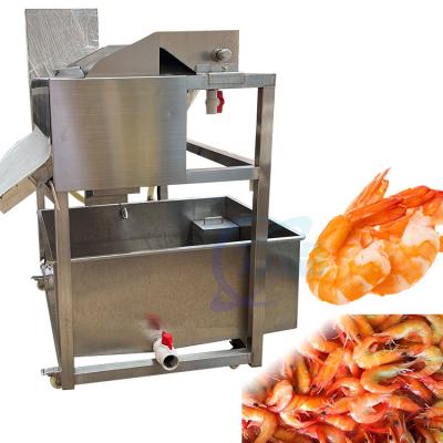 China Máquina de limpeza de camarão Máquina de remoção de pelos de camarão Máquina automática de separação de lixo de camarão à venda