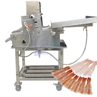China High Precision Sushi Shrimp Open Belly Machine Shrimp Back Cutting Machine for sale