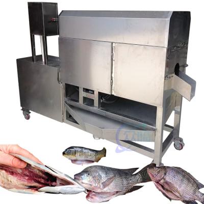 China Multifunction Fish Killing Cleaning Machine fish open back belly opener Scaler Gutting Removing machine for sale