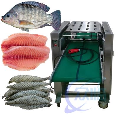China 50Hz 3P Fish Skin Cleaning Machine Anti Corrosion 300-400KG/H for sale