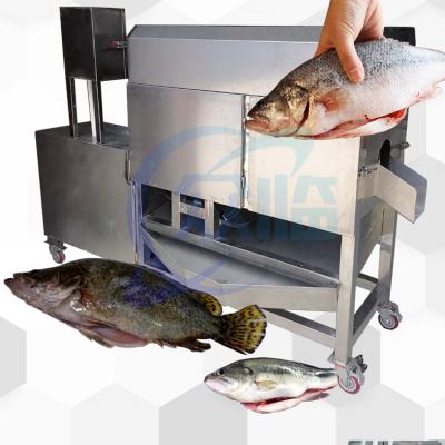 China Máquina automática de esvaziamento de peixe Máquina de limpeza de viscerais de peixe Máquina de lavagem de esvaziamento de peixe à venda