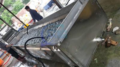 中国 フルオートマチックな海産物泡洗浄機 食品洗浄加工ライン 多機能の殻洗浄機 販売のため