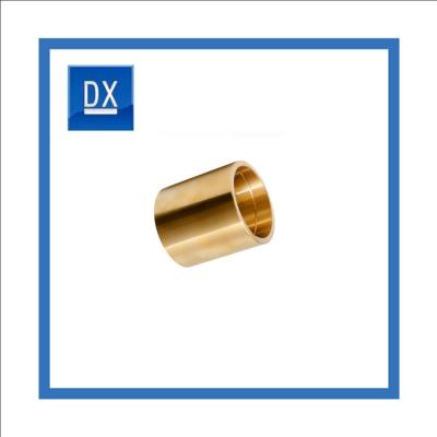 China Flange Copper Brass Metal Bushing Sleeve For Automotive Machinery for sale