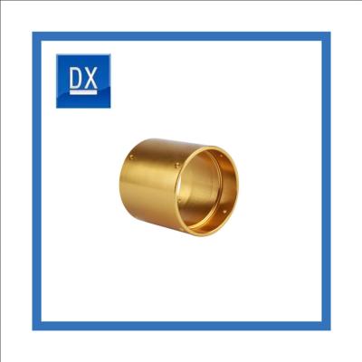 China Copper Vertical Milling With Precision Hole Polishing Hollow Bushings for sale